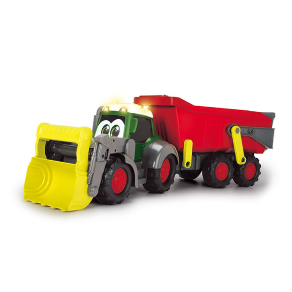 Dickie - Tracteur Happy Fendt avec remorque, sons et lumières - 204119000 – Image 2