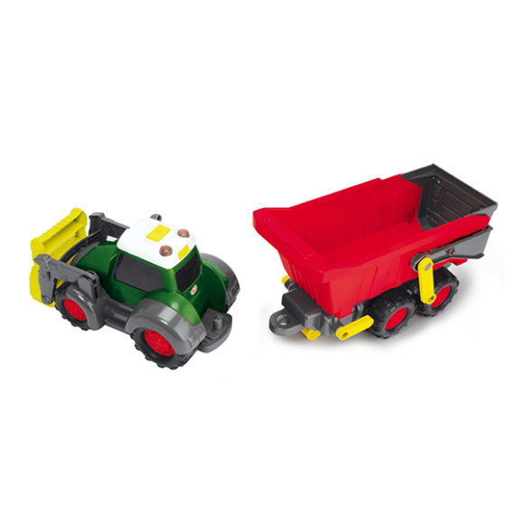 Dickie - Tracteur Happy Fendt avec remorque, sons et lumières - 204119000 – Image 5