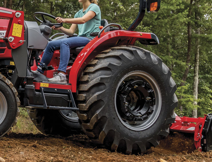 Massey Ferguson Série M plus de puissance au sol Massey Ferguson Série M plus de puissance au sol