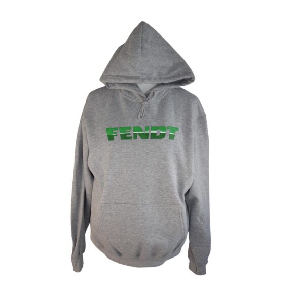 Chandail à capuchon gris pâle gros logo Fendt - ATCF2500-GP-FT-GROS – Image 3