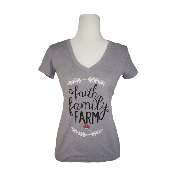 Massey Ferguson women t-shirt 03046GRY