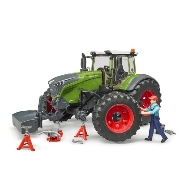 Bruder Fendt 1050 Vario avec mécanicien et atelier - BDR04041 – Image 3