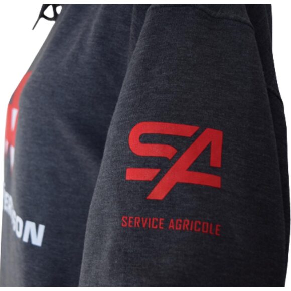 Chandail à capuchon gris foncé Massey Ferguson - ATCF2500-GC-MF2 – Image 2