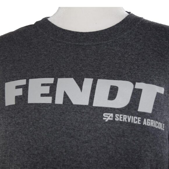 T-shirt gris foncé Fendt - ATC5050-GC-FT – Image 2