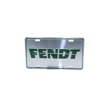 Plaque Fendt en aluminium pour véhicules - 04875L
