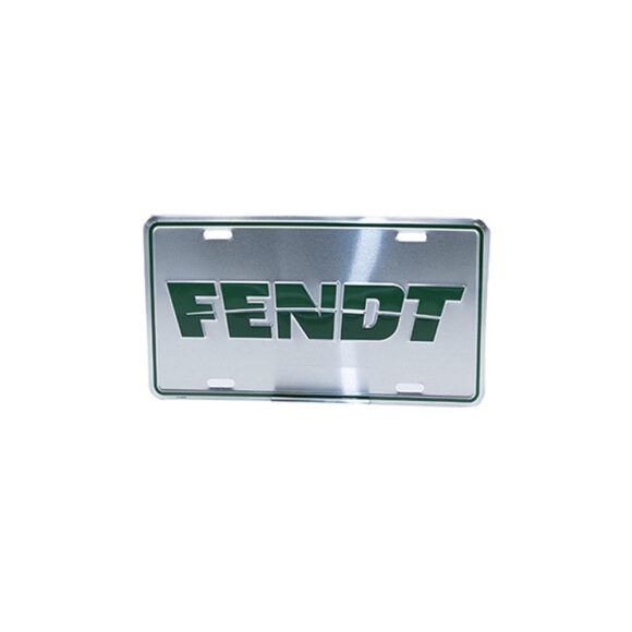 Plaque Fendt en aluminium pour véhicules - 04875L