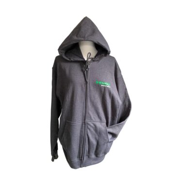 Chandail à fermeture éclair gris foncé Fendt - ATCF2600-GF-FT