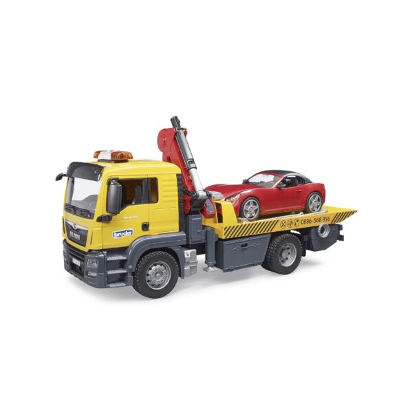 Bruder 03750 Remorqueuse MAN TGS avec Roadster