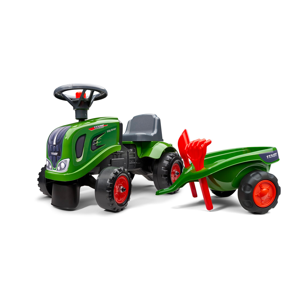 Falk Tracteur Fendt auto-porté avec remorque pour jeune enfant 1008016