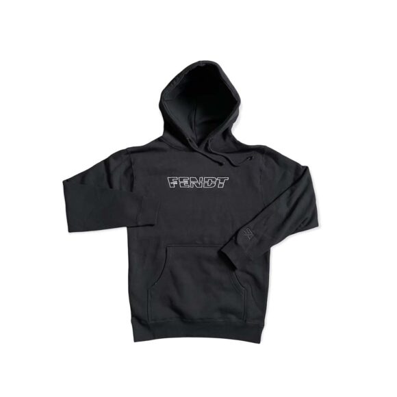 Coton ouate fendt hoodie black