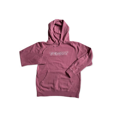 Chandail capuchon Fendt hoodie pink vintage