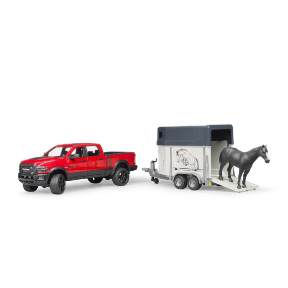 Pickup RAM 2500 Power Wagon avec remorque pour chevaux - BDR02501 – Image 2