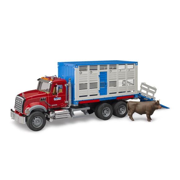 Bruder 02830 transporteur de bétail MACK Granite