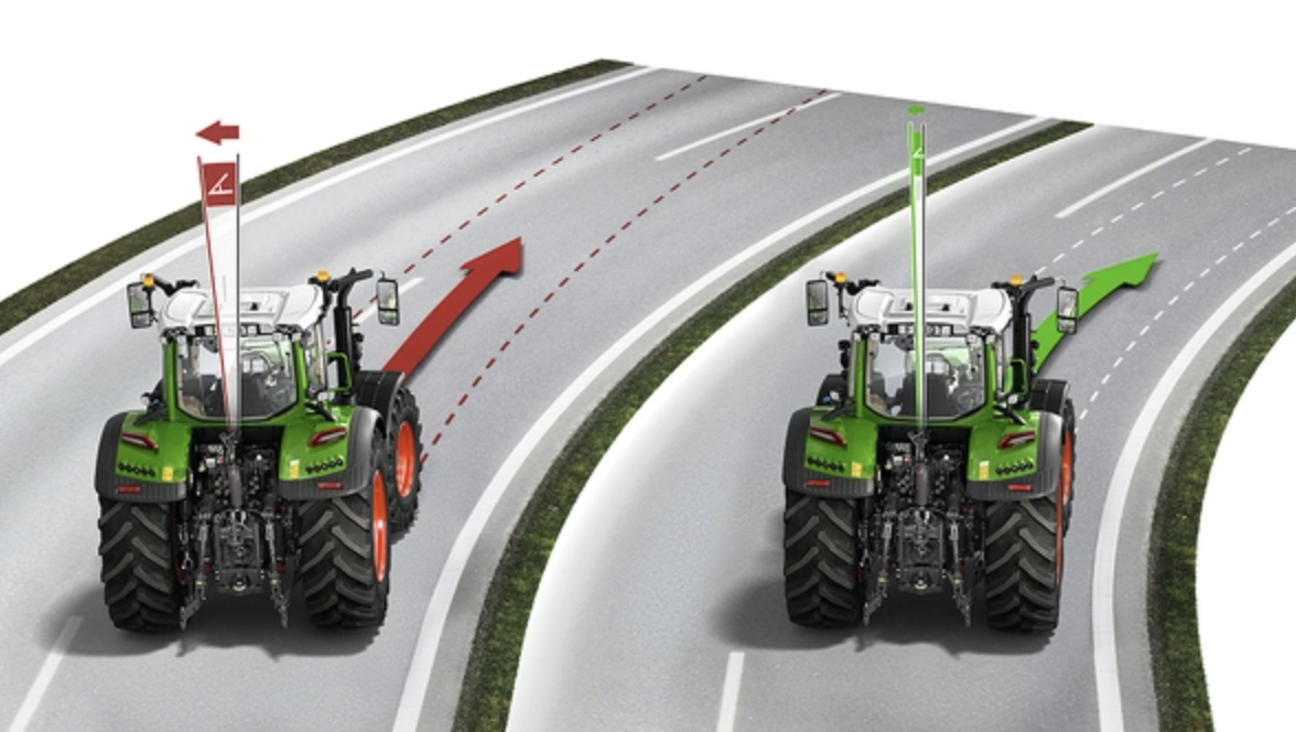 Fendt 700 Gen 7 Stability control