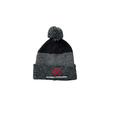 Tuque Massey Ferguson brodée avec pompom