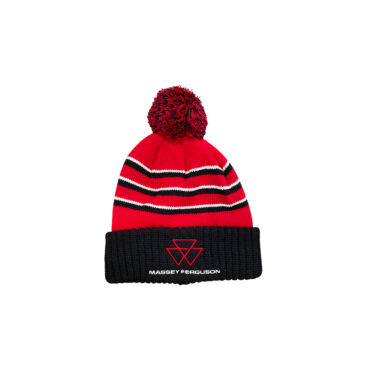 Tuque Massey Ferguson rouge brodée