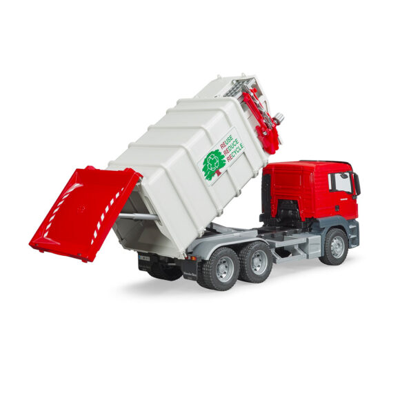 Bruder Camion poubelle avec chargement latéral MAN TGS - BDR03761 – Image 3