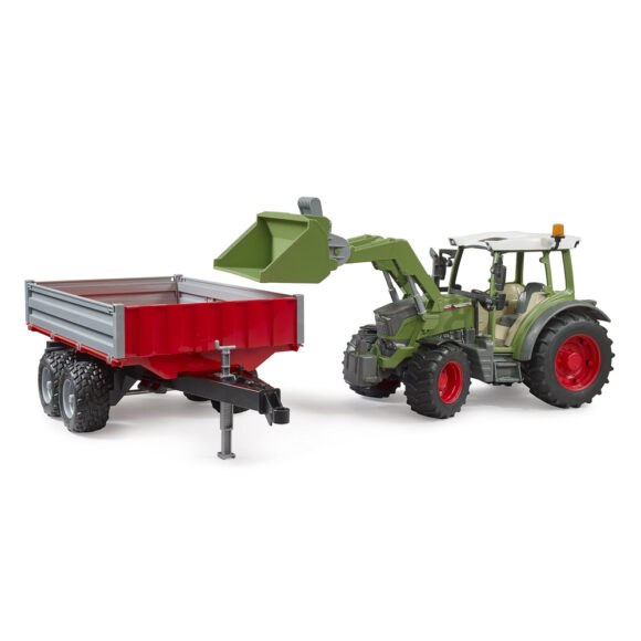 02182 Bruder tracteur Fendt 211 avec remorque