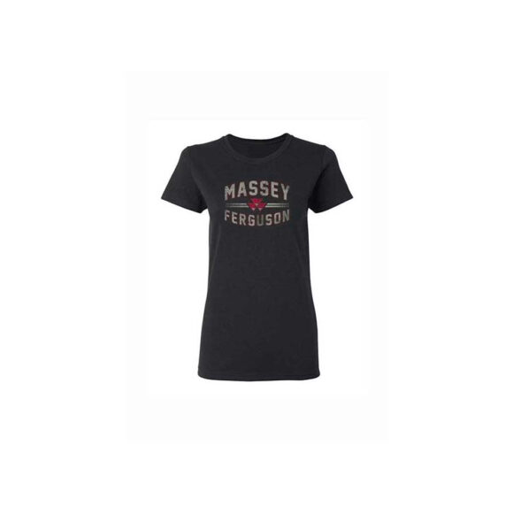 t-shirt femme Massey Ferguson 03048BLK