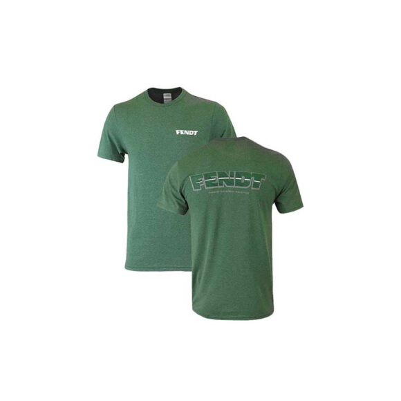 04048FHT t-shirt Fendt vert