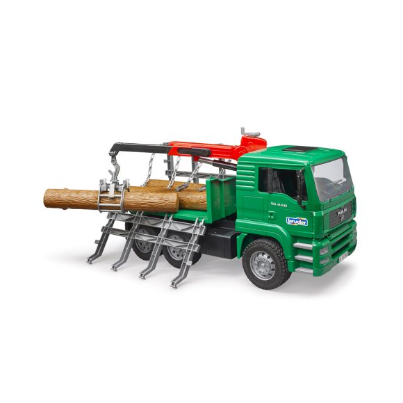 Bruder Camion de transport de bois MAN avec grue de chargement - BDR02769 – Image 4