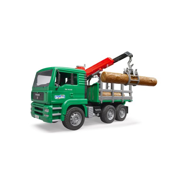 Bruder Camion de transport de bois MAN avec grue de chargement - BDR02769 – Image 5
