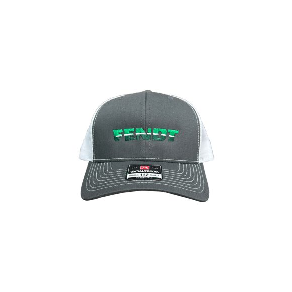 Casquette de camionneur Fendt gris foncée - CASK-FT-FILET-WH – Image 2