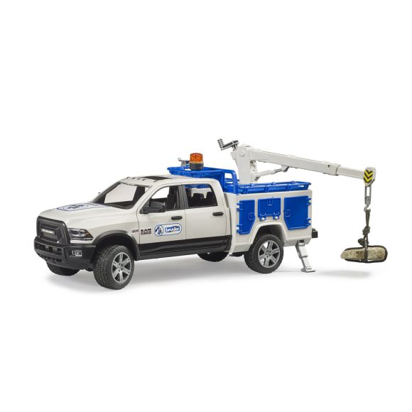Bruder 02509 RAM 2500 Camion de service avec grue et gyrophare
