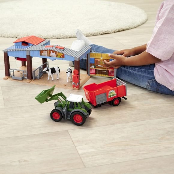 Dickie Toys ferme avec tracteur Fendt 203735003