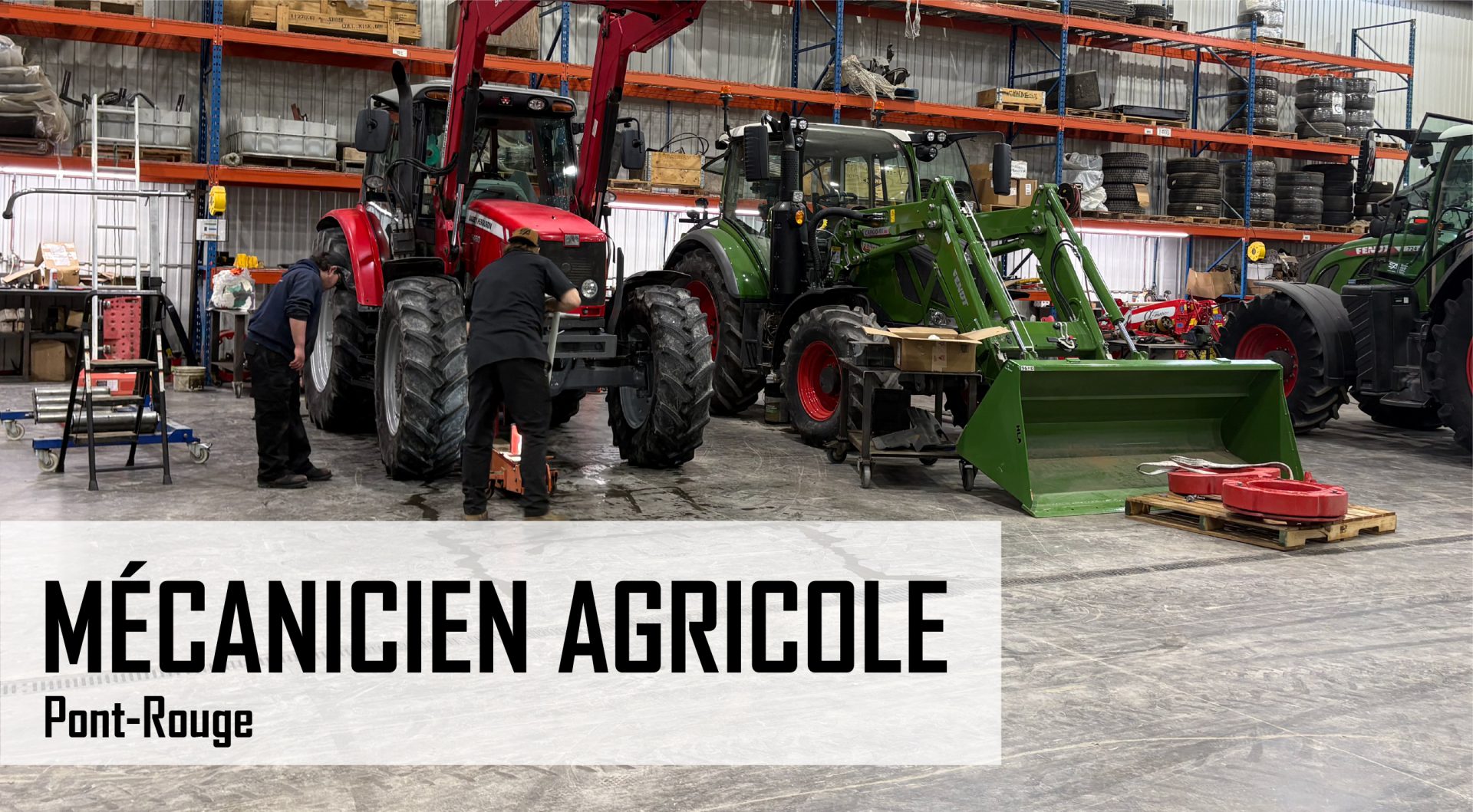 Emploi mécanicien Pont-Rouge Portneuf