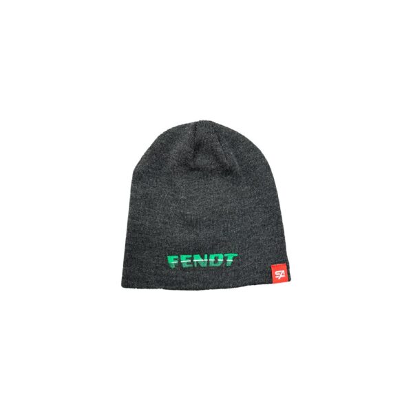 Tuque Fendt sans rebord grise foncée